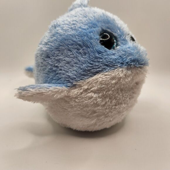 Ty Beanie Ballz, Laguna the Dolphin, 5 in Plush Toy, Retired Collectible - Picture 2 of 6